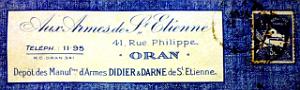 Oran enveloppes pub 1168